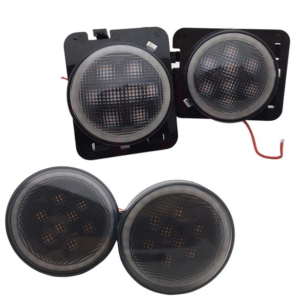 marlaa smoke yellow/ amber led fender side marker light & led front grille turn signal light assembly for wrangler jk jku
marlaa smoke yellow/ amber led fender side marker light & led front grille turn signal light assembly for wrangler jk jku