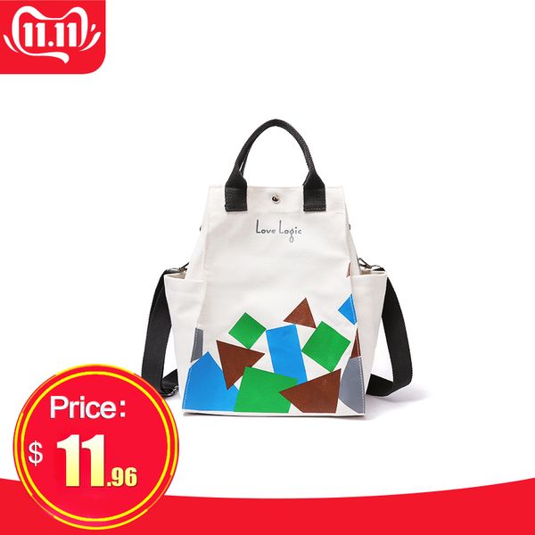large capacity portable shopping bag canvas bag european and american simple and versatile tote
large capacity portable shopping bag canvas bag european and american simple and versatile tote