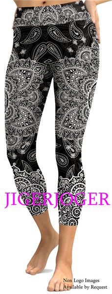 jigerjoger 2019 spring new high waistband pocket black white mandala yoga capris legging gym 3/4 shorts 7/8 compression tights, White;red
jigerjoger 2019 spring new high waistband pocket black white mandala yoga capris legging gym 3/4 shorts 7/8 compression tights, White;red