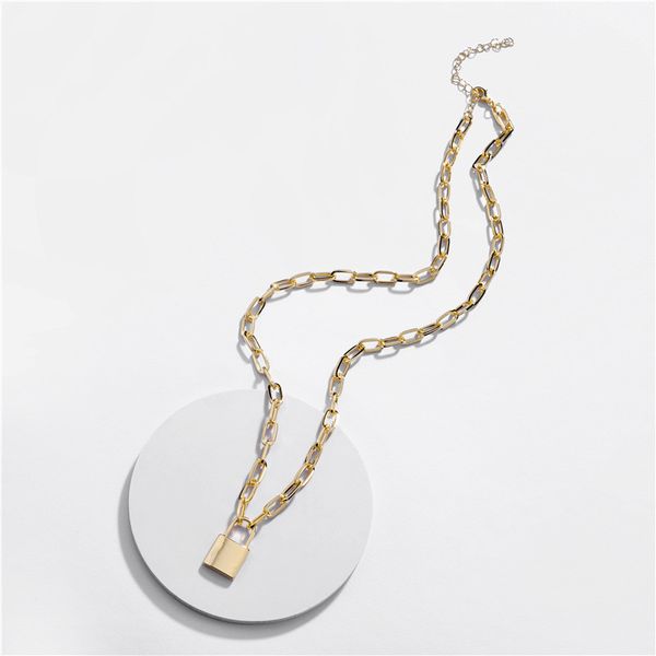gold long chains korean 2020 fashion bijoux femme statement necklace women lock pendants punk collares chain necklaces jewelry, Silver
gold long chains korean 2020 fashion bijoux femme statement necklace women lock pendants punk collares chain necklaces jewelry, Silver