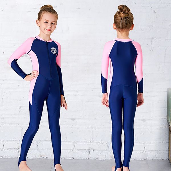 girls children long sleeve wetsuit swimwear sunshade uv protection one-piece diving snorkeling surfing suit swimsuit
girls children long sleeve wetsuit swimwear sunshade uv protection one-piece diving snorkeling surfing suit swimsuit