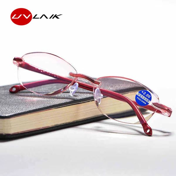 uvlaik anti blu light reading glasses rimless presbyopia memory hyperopia frameless magnifier eyewear +1.0,+1.5,+2.0,+2.5,+3.0, White;black
uvlaik anti blu light reading glasses rimless presbyopia memory hyperopia frameless magnifier eyewear +1.0,+1.5,+2.0,+2.5,+3.0, White;black