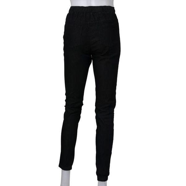 women casual jogger pants drawstring elastic waisted jeans solid ladies denim pants slim leggings pants, Blue
women casual jogger pants drawstring elastic waisted jeans solid ladies denim pants slim leggings pants, Blue
