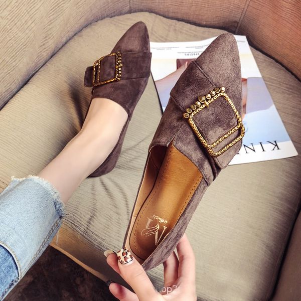 crystal metal buckle flat shoes woman spring autumn slip on loafers 43 big size casual flats pointed toe mules espadrilles ns96, Black
crystal metal buckle flat shoes woman spring autumn slip on loafers 43 big size casual flats pointed toe mules espadrilles ns96, Black