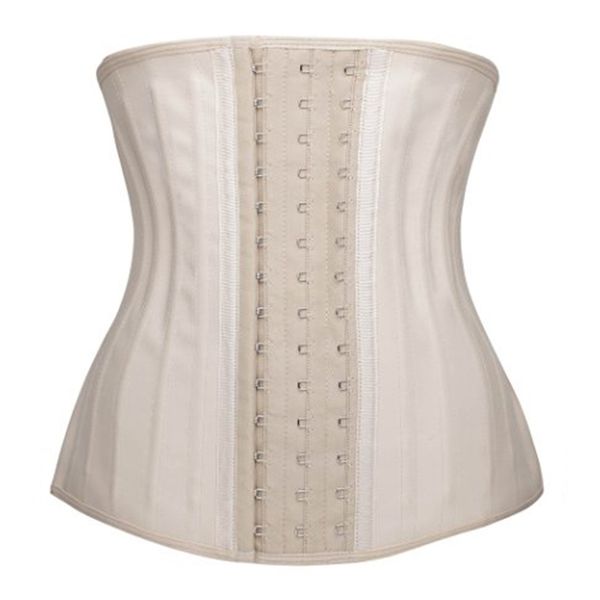 25 steel bones latex corset waist trainer corset slimming latex cincher plus size shaper waist harness bustier corselet, Black;white
25 steel bones latex corset waist trainer corset slimming latex cincher plus size shaper waist harness bustier corselet, Black;white