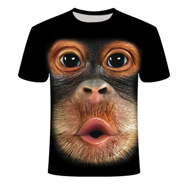 2019 gorilla fashion animals face men women casual 3d printing t shirt brand clothing summer short sleeve hip hop style q1057, White;black
2019 gorilla fashion animals face men women casual 3d printing t shirt brand clothing summer short sleeve hip hop style q1057, White;black