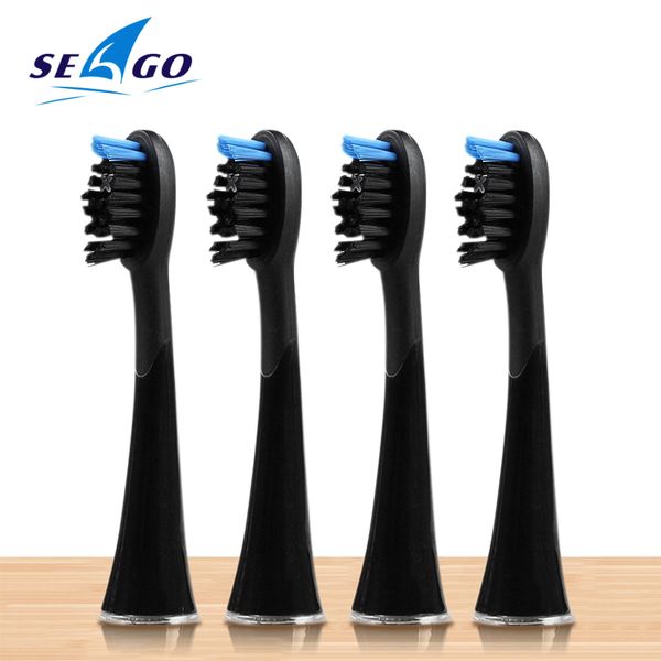 seago 4pcs/lot electric toothbrush heads fits for sg9896/sg987 smart snap-on brush head replacement tooth brush head with rubber
seago 4pcs/lot electric toothbrush heads fits for sg9896/sg987 smart snap-on brush head replacement tooth brush head with rubber
