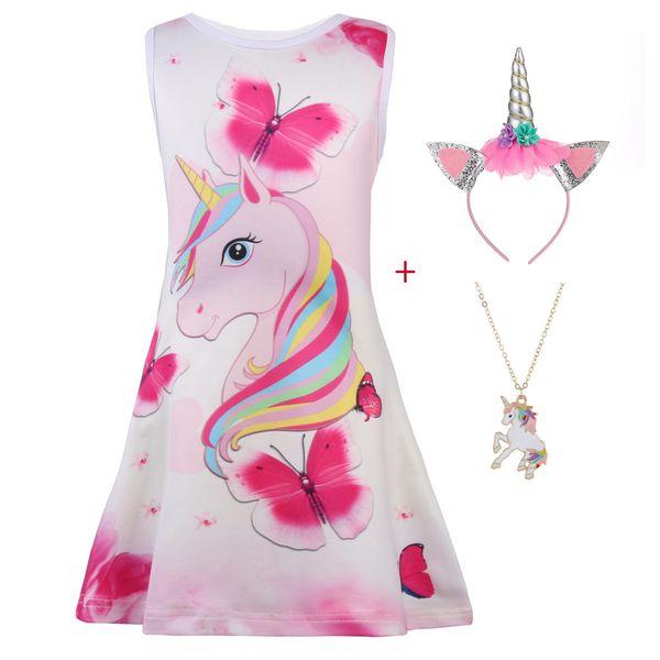 new girl summer butterfly unicorn dress kids dresses girls dress sleeveless children clothing party vestidos princess birthday, Red;yellow
new girl summer butterfly unicorn dress kids dresses girls dress sleeveless children clothing party vestidos princess birthday, Red;yellow