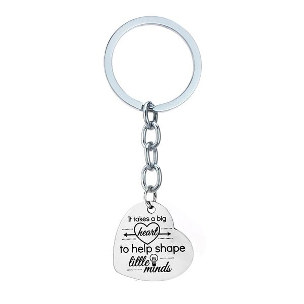12pc/lot it takes a big heart to help shape little minds key rings thank you gift for teacher keychain key chains leaving gifts, Silver
12pc/lot it takes a big heart to help shape little minds key rings thank you gift for teacher keychain key chains leaving gifts, Silver