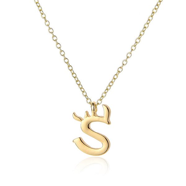 12pcs charm usa alphabet name initial letter -s pendant necklace monogram america english word sign lucky mother men's women's fam, Silver
12pcs charm usa alphabet name initial letter -s pendant necklace monogram america english word sign lucky mother men's women's fam, Silver