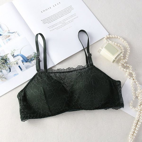 new product comfort anti-lighting small chest underwear women gathered no steel ring girl tube lace stitching ladies bra, Black;white
new product comfort anti-lighting small chest underwear women gathered no steel ring girl tube lace stitching ladies bra, Black;white