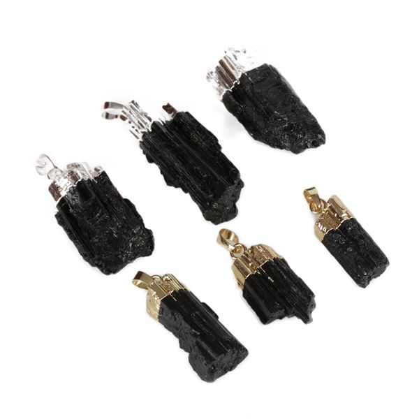 natural black rough surface tourmaline stone chakra powerful energy healing stone pendant gold silver chain necklace for unisex
natural black rough surface tourmaline stone chakra powerful energy healing stone pendant gold silver chain necklace for unisex