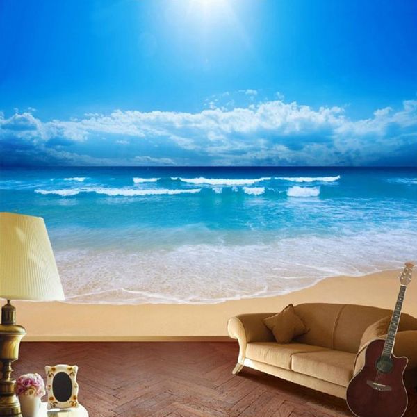 dropship customized size 3d beach seaview ocean sky scenery p mural wallpaper for bedroom home decor non-woven wall paper
dropship customized size 3d beach seaview ocean sky scenery p mural wallpaper for bedroom home decor non-woven wall paper