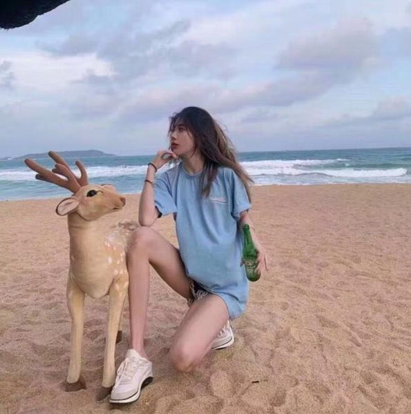 spring and summer cotton round neck breathable t-shirt loose lovers fashion short sleeves 5 colors can be selected wholesale, White
spring and summer cotton round neck breathable t-shirt loose lovers fashion short sleeves 5 colors can be selected wholesale, White