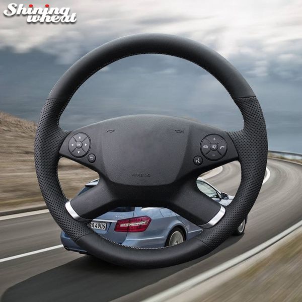 hand sew black genuine leather car steering wheel cover for e-class w212 e 200 260 300 2009-2013
hand sew black genuine leather car steering wheel cover for e-class w212 e 200 260 300 2009-2013