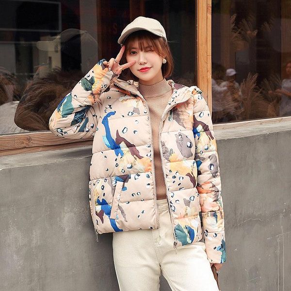 short cotton jackets women's korean slim plus size coat thick warm coats plus size, Black
short cotton jackets women's korean slim plus size coat thick warm coats plus size, Black