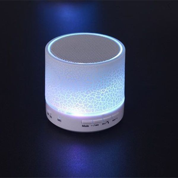 Crack Bluetooth Audio Card Mobile Phone Computer Small Cannon Portable Audio Player Subwoofer Wireless LED Light Small Speakers 2 Colors
Crack Bluetooth Audio Card Mobile Phone Computer Small Cannon Portable Audio Player Subwoofer Wireless LED Light Small Speakers 2 Colors
