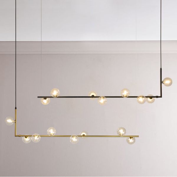 nordic minimalist design glass ball chandelier creative art molecule hall living room restaurant suspension light fixtures
nordic minimalist design glass ball chandelier creative art molecule hall living room restaurant suspension light fixtures