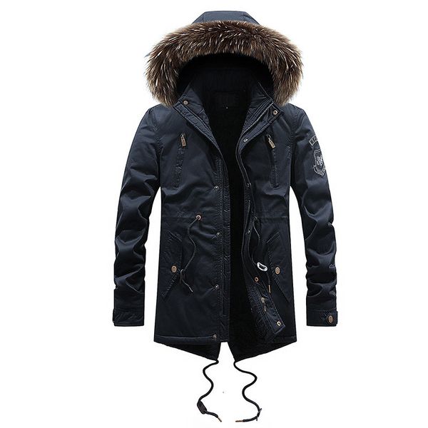 2019 autumn and winter men's autumn and winter fashion solid color plus velvet thick fur collar cotton suit slim warm coat, Black;brown
2019 autumn and winter men's autumn and winter fashion solid color plus velvet thick fur collar cotton suit slim warm coat, Black;brown
