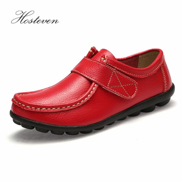 hosteven women shoes sneakers flats genuine leather casual loafers shoe low heel moccasins footwear solid large size, Black
hosteven women shoes sneakers flats genuine leather casual loafers shoe low heel moccasins footwear solid large size, Black