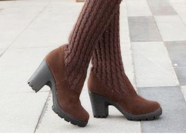 designer-igh elastic slim autumn winter warm long thigh high knitted boots woman shoes, Black
designer-igh elastic slim autumn winter warm long thigh high knitted boots woman shoes, Black