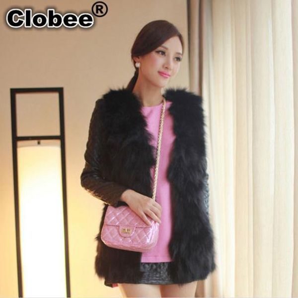 women colete feminino plus size faux fur vest fall long fuax fur coat women xxxl gilet fourrure femme vest long coat l620, Black
women colete feminino plus size faux fur vest fall long fuax fur coat women xxxl gilet fourrure femme vest long coat l620, Black