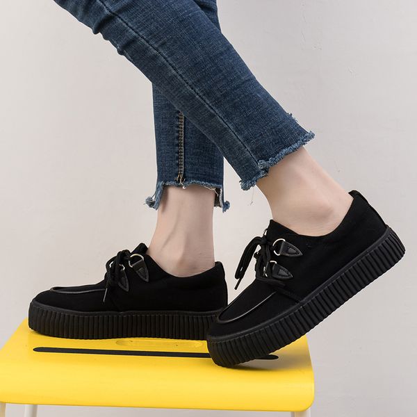 new women spring flats casual white lace up platform shoes sewing classic female comfortable fashion ladies walking shoes, Black
new women spring flats casual white lace up platform shoes sewing classic female comfortable fashion ladies walking shoes, Black