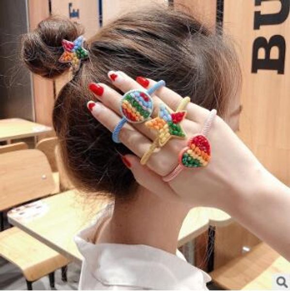 120pcs/lot diy multi acrylic pentagram hair band high resilience loving heart rubber bands hair styling tools accessories ha871, Brown
120pcs/lot diy multi acrylic pentagram hair band high resilience loving heart rubber bands hair styling tools accessories ha871, Brown