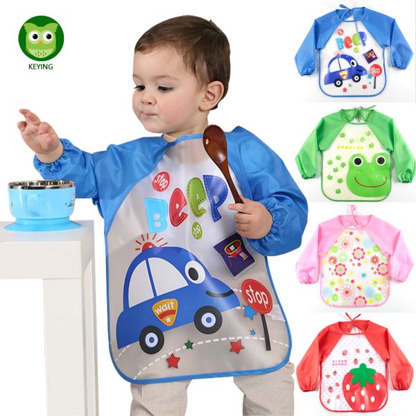 keying waterproof long sleeve feeding baby bibs cartoon eva infants smock apron baberos bavoir clothing for 0-3 years old baby
keying waterproof long sleeve feeding baby bibs cartoon eva infants smock apron baberos bavoir clothing for 0-3 years old baby