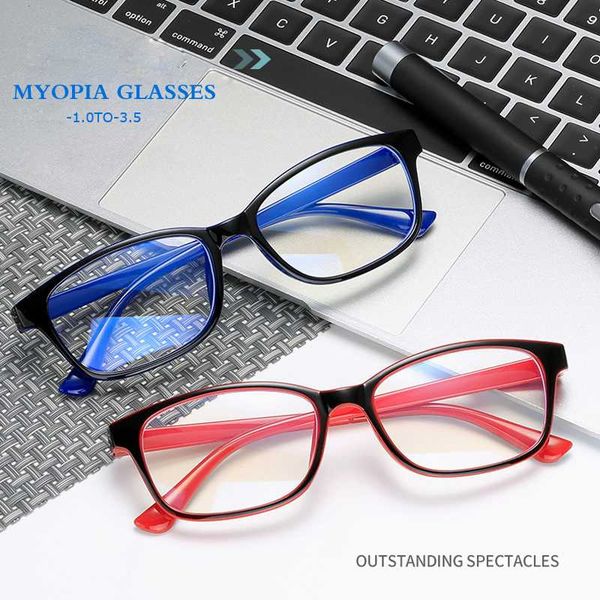 elbru ultralight anti-blue light finished myopia glasses -1.0 -1.5-2.0-2.5-3.0-3.5 nearsighted eyeglasses for women&men, Black
elbru ultralight anti-blue light finished myopia glasses -1.0 -1.5-2.0-2.5-3.0-3.5 nearsighted eyeglasses for women&men, Black