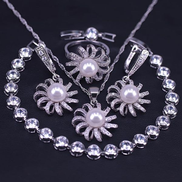 summer refreshing white pearl silver 925 jewelry set earrings necklace ring suit wild skirt daisy jewelry set fast ship
summer refreshing white pearl silver 925 jewelry set earrings necklace ring suit wild skirt daisy jewelry set fast ship