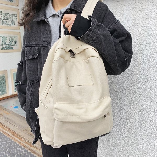 canvas women backpack female casual school travel backpack fashion woman backpacks new bag beige black blue yellow drop shipping
canvas women backpack female casual school travel backpack fashion woman backpacks new bag beige black blue yellow drop shipping