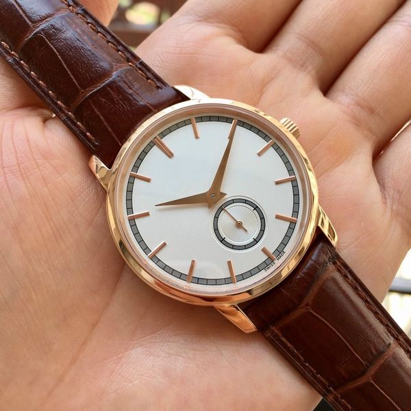 designer man watch sapphire crystal glass size with a diameter of 40mm and a thickness of 9mm is an ultra-thin watch for men, Slivery;brown
designer man watch sapphire crystal glass size with a diameter of 40mm and a thickness of 9mm is an ultra-thin watch for men, Slivery;brown