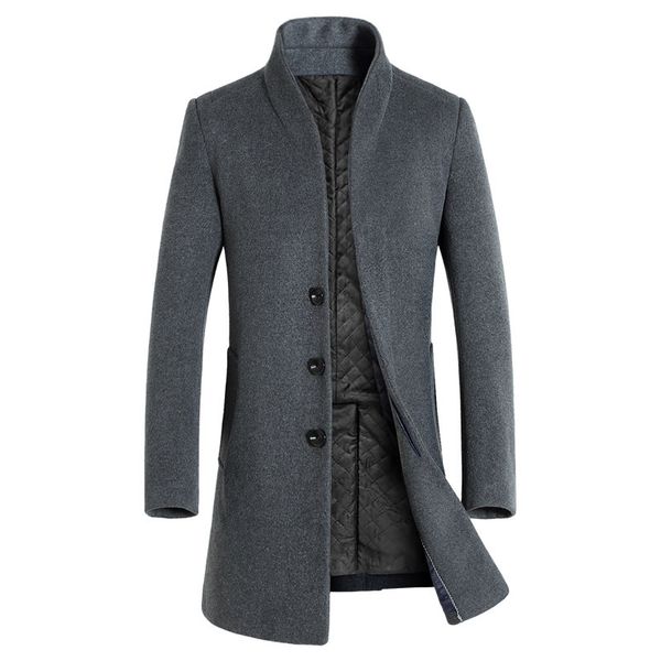 new men wool blends suit design wool coat men casual trench coat slim trench windbreaker jackets drop shipping, Black
new men wool blends suit design wool coat men casual trench coat slim trench windbreaker jackets drop shipping, Black