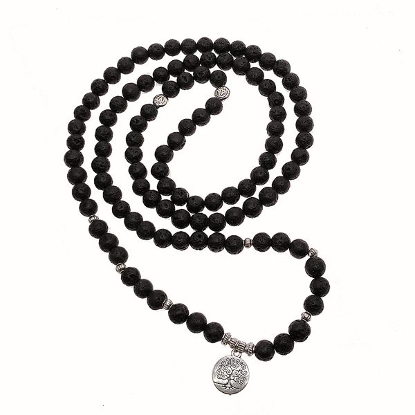 chakra bracelet 108 mala lava rock stone lotus om buddha charm yoga bracelet or necklace natural stone jewelry dropshipping, Black
chakra bracelet 108 mala lava rock stone lotus om buddha charm yoga bracelet or necklace natural stone jewelry dropshipping, Black
