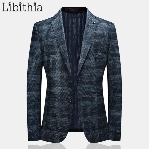 men casual two buttons blazers plaid 2020 new arrival grey-blue luxury clothes male stretch r018, White;black
men casual two buttons blazers plaid 2020 new arrival grey-blue luxury clothes male stretch r018, White;black