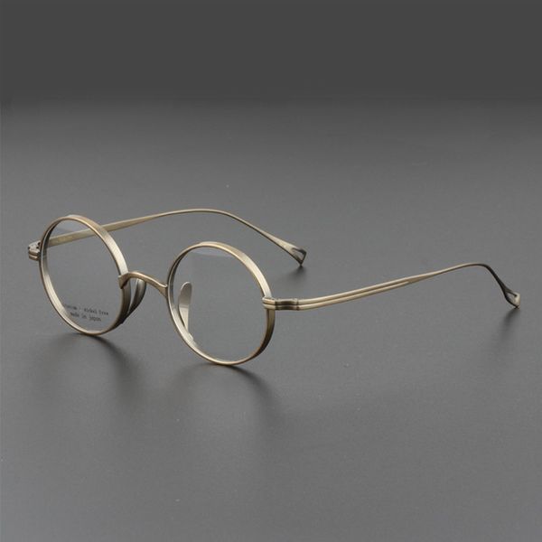 vintage small round frame titanium eyeglasses frame myopia glasses optical men's ladies retro round prescription optical glasses, Black
vintage small round frame titanium eyeglasses frame myopia glasses optical men's ladies retro round prescription optical glasses, Black