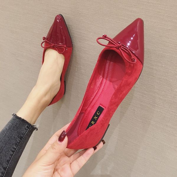 shoes woman 2019 designer women female footwear shallow mouth casual sneaker bow-knot pointed toe new modis dress, Black
shoes woman 2019 designer women female footwear shallow mouth casual sneaker bow-knot pointed toe new modis dress, Black
