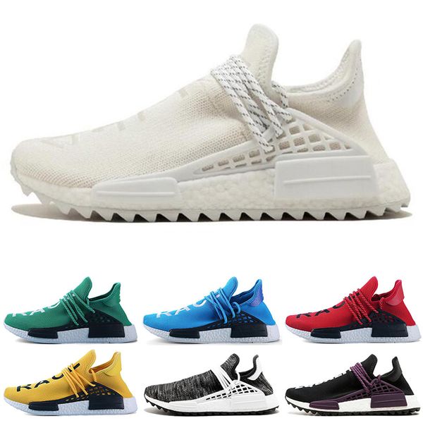 Classic Human Race Hu trail pharrell williams mens running shoes Blank Canvas Pale nude Equa trainers men women sports sneaker size 36-47
Classic Human Race Hu trail pharrell williams mens running shoes Blank Canvas Pale nude Equa trainers men women sports sneaker size 36-47
