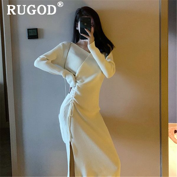 rugod korean chic solid slim women sweater dress casual v neck split knitted long dresses vestido feamel fashion spring knitwear, Black;gray
rugod korean chic solid slim women sweater dress casual v neck split knitted long dresses vestido feamel fashion spring knitwear, Black;gray
