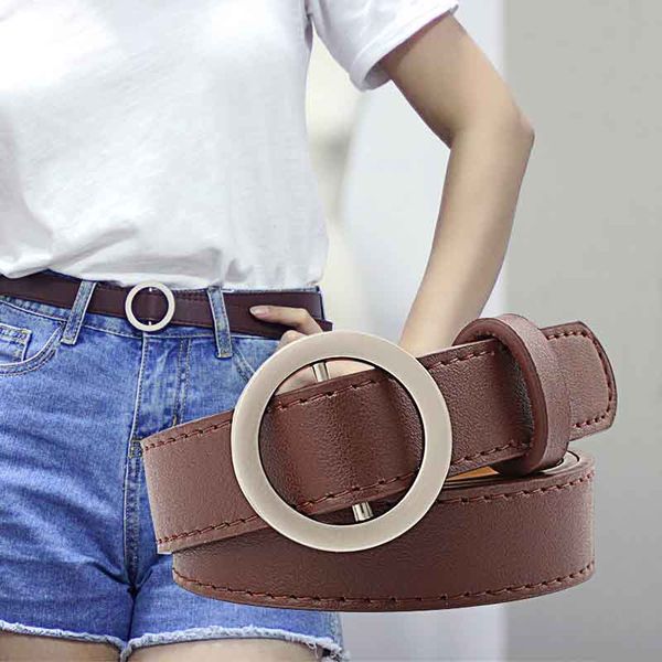 new round buckle needle-punching fashion ladies belt decoration wild jeans belt female student 9 color optional, Black;brown
new round buckle needle-punching fashion ladies belt decoration wild jeans belt female student 9 color optional, Black;brown