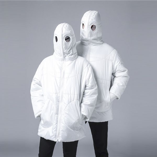 winter jacket men new hip hop cotton padded thick jackets with glasses parka long quilted outerwear fancy clothing warm coats, Black
winter jacket men new hip hop cotton padded thick jackets with glasses parka long quilted outerwear fancy clothing warm coats, Black