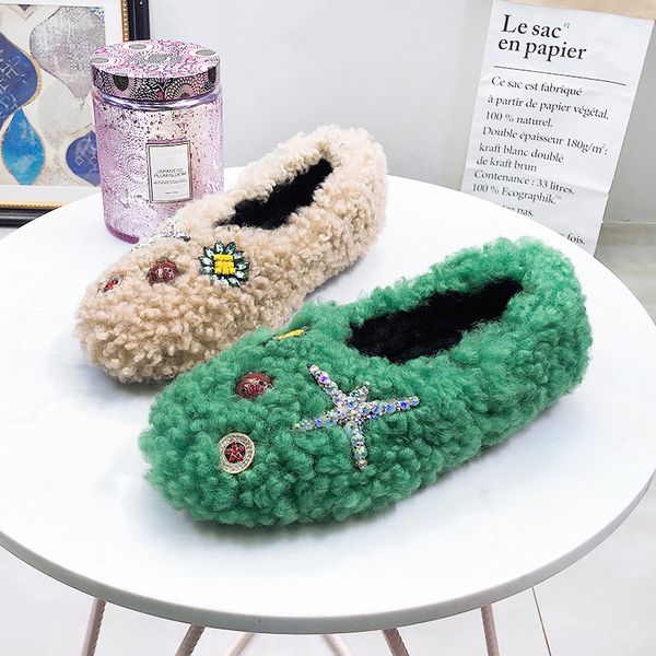 new lambswool shoes women winter loafers women outdoor warm buty zimowe damskie flat scoop ladies shoes fashion zapatillas mujer, Black
new lambswool shoes women winter loafers women outdoor warm buty zimowe damskie flat scoop ladies shoes fashion zapatillas mujer, Black