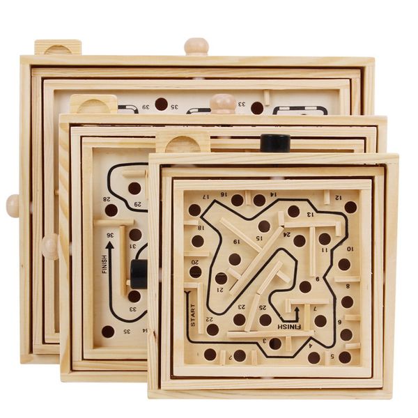 montessori 3d maze ball games knob wooden labyrinth toys children educational toy handcrafted puzzles rolling beads kid boy gift t200602
montessori 3d maze ball games knob wooden labyrinth toys children educational toy handcrafted puzzles rolling beads kid boy gift t200602