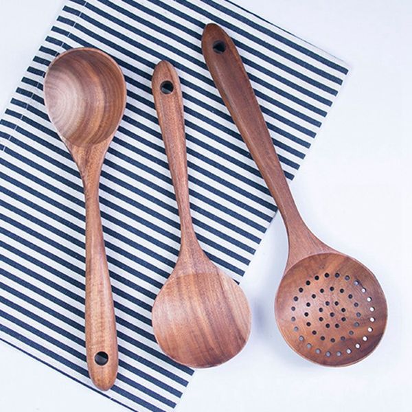 1pcs natural teak wood tableware spoon long rice colander soup skimmer cooking soup spoons scoop kitchen tool
1pcs natural teak wood tableware spoon long rice colander soup skimmer cooking soup spoons scoop kitchen tool