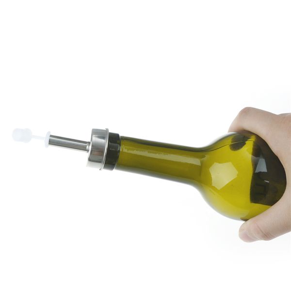 3.5*3.5*6cm stainless steel plug spout lid pourers silica gel sealing ring champagne red wine pourer oil beer bottle
3.5*3.5*6cm stainless steel plug spout lid pourers silica gel sealing ring champagne red wine pourer oil beer bottle
