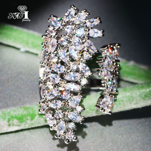 yayi jewelry princess cut 20 ct white zircon silver color engagement rings wedding heart rings girls party gifts, Slivery;golden
yayi jewelry princess cut 20 ct white zircon silver color engagement rings wedding heart rings girls party gifts, Slivery;golden