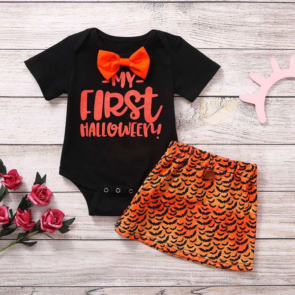 clothings for girls infant baby girls fashion halloween black letter print romper bodysuit + cute cartoon skirts outfits roupa, White
clothings for girls infant baby girls fashion halloween black letter print romper bodysuit + cute cartoon skirts outfits roupa, White