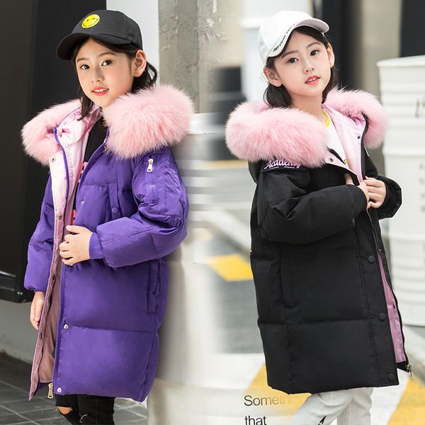russian winter girls long thickened warm down snow jackets children big fur collar down coats kids printing hooded jacket, Blue;gray
russian winter girls long thickened warm down snow jackets children big fur collar down coats kids printing hooded jacket, Blue;gray