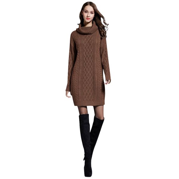 vestidos ropa mujer winter dress womens solid elegant stretchy long sleeve turtleneck sweatshirt short christmas dress robe, Black;gray
vestidos ropa mujer winter dress womens solid elegant stretchy long sleeve turtleneck sweatshirt short christmas dress robe, Black;gray